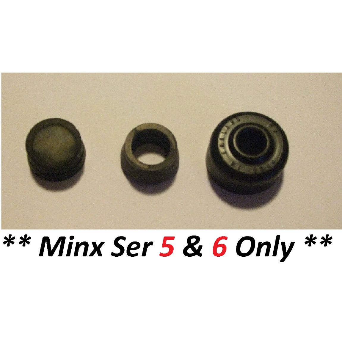 CLUTCH MASTER CYLINDER REPAIR SEALS KIT (Hillman Minx) (Ser. 5 & Ser.6) (**From 1963- 67**)  